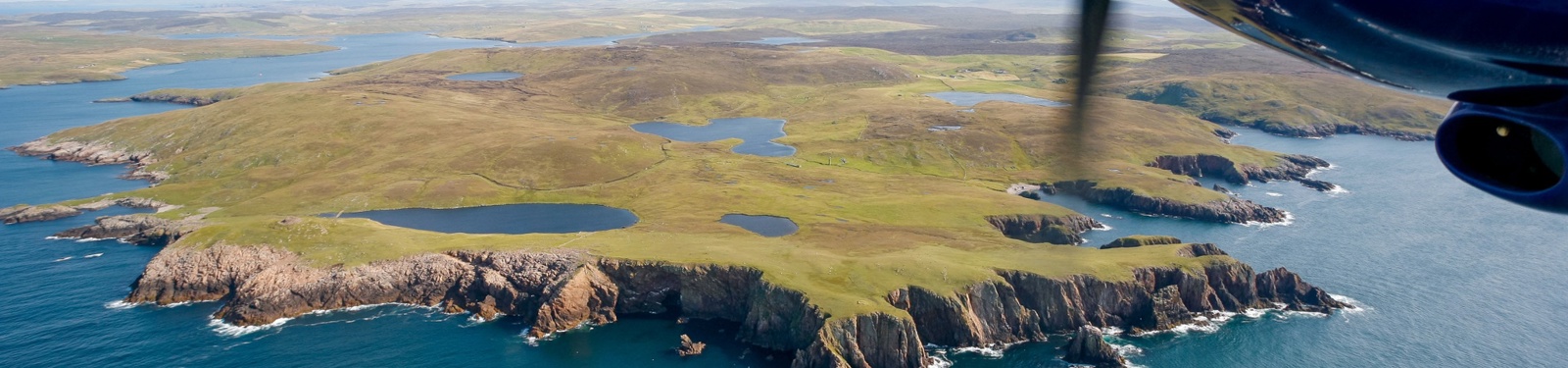Aerial view of West Mainland